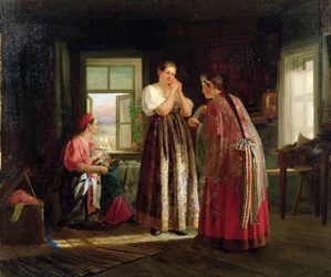 Préparation avant une fête, 1869